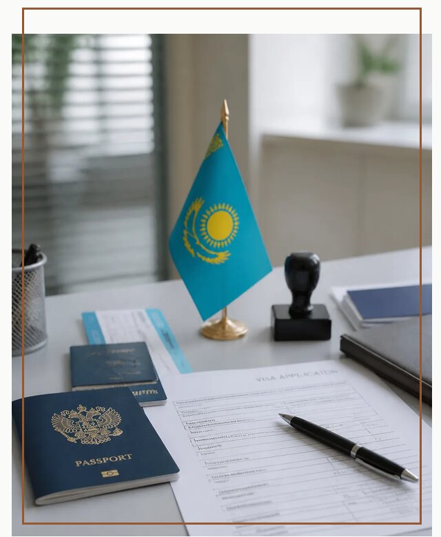 Оформление визы в Казахстан для поездки и работы в Нижнем Новгороде