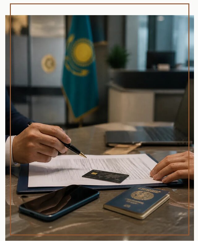Открытие счета и банковской карты в Казахстане в Нижнем Новгороде
